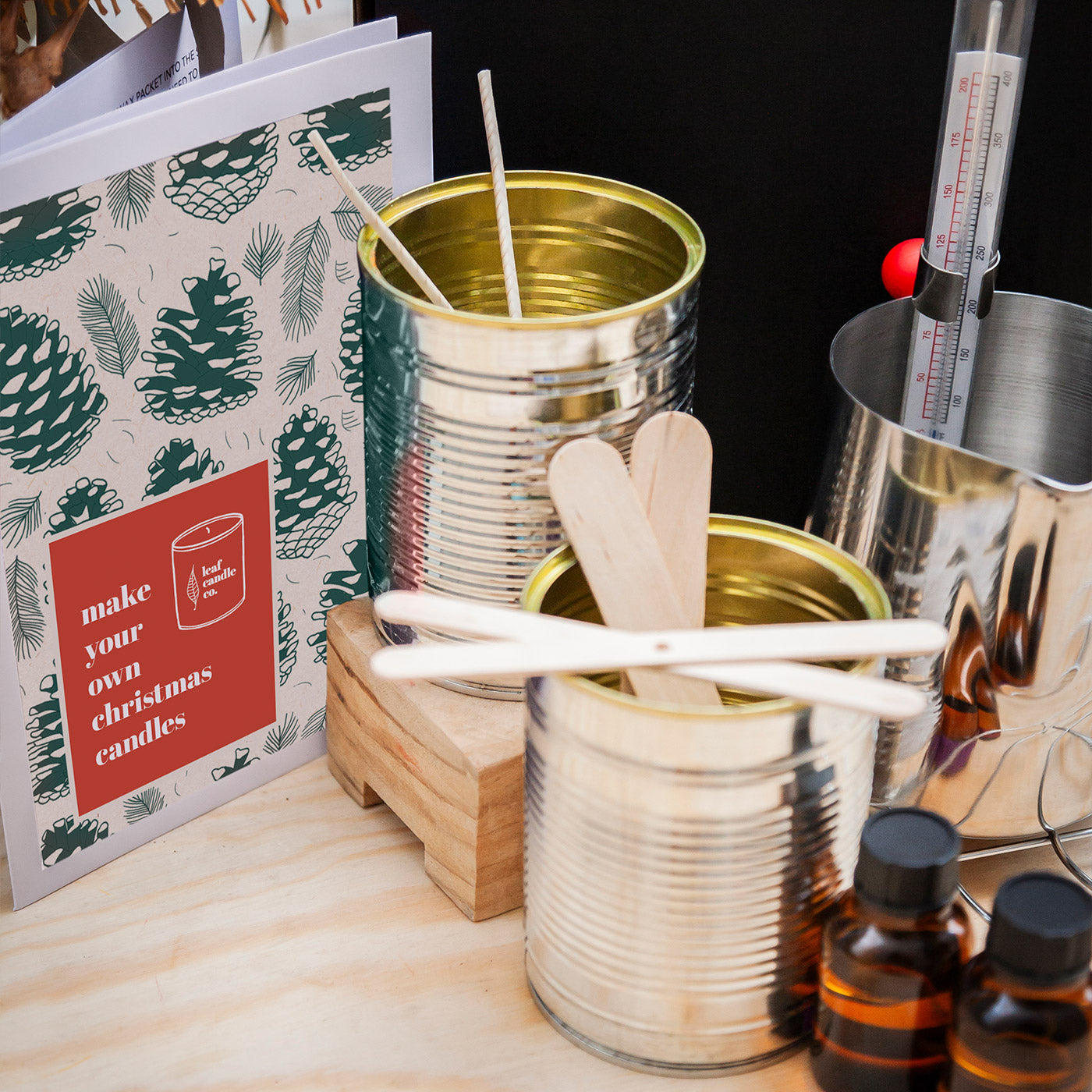 PRE-ORDER // Make Your Own Christmas Presents | Soy Candle Making Kit