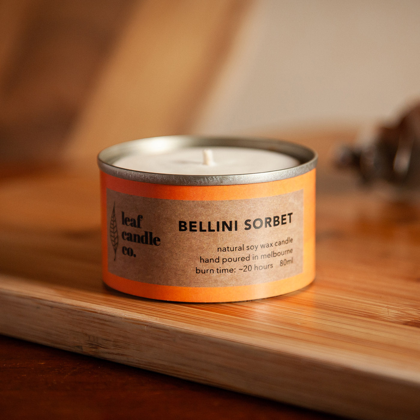 Bellini Sorbet | Tiny Tin